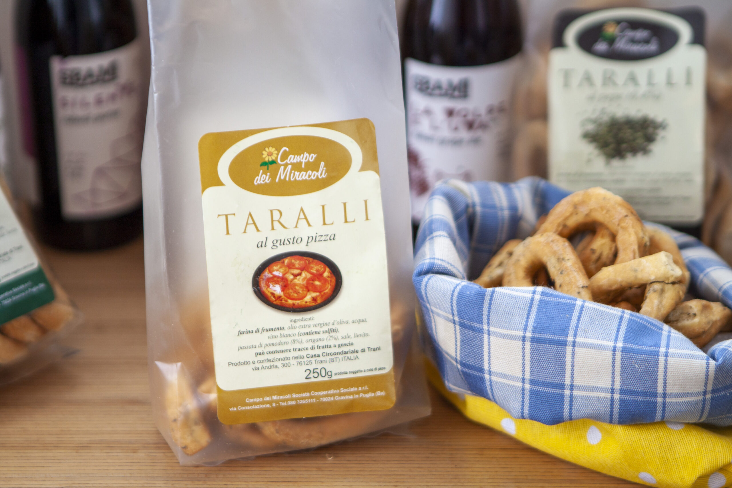 Taralli pugliesi alla pizza (250gr) - immagine 2