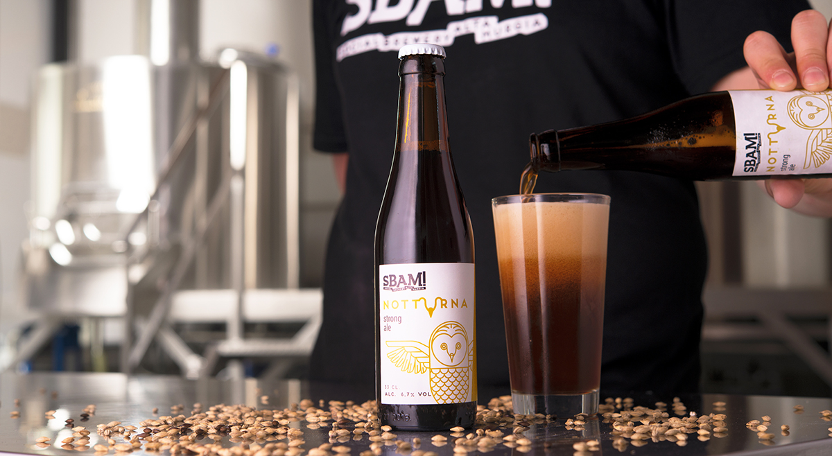 NOTTURNA! strong ale- birra artigianale (33cl) - immagine 2